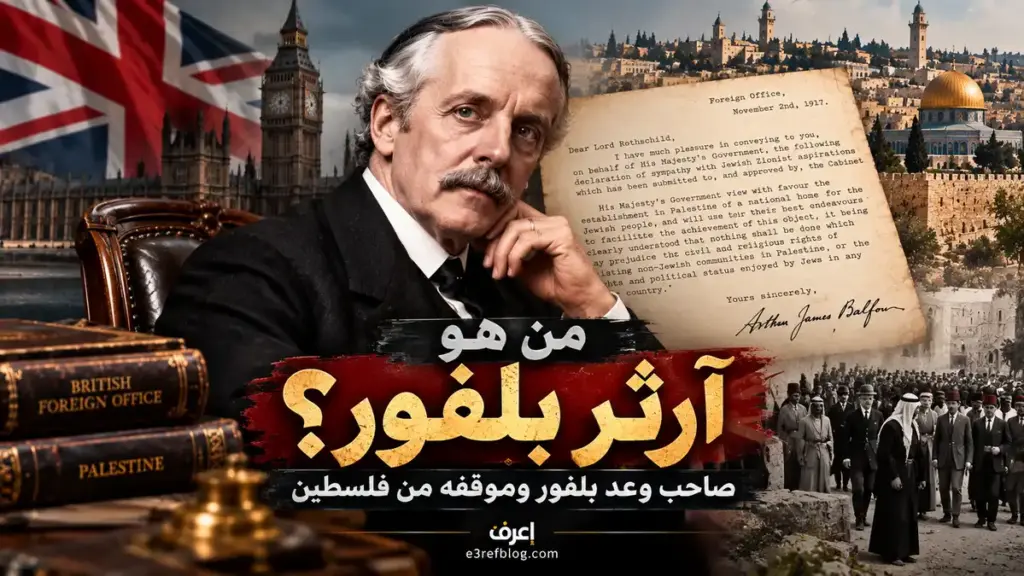 من هو آرثر بلفور
