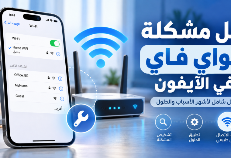 حل مشكلة الواي فاي في الآيفون