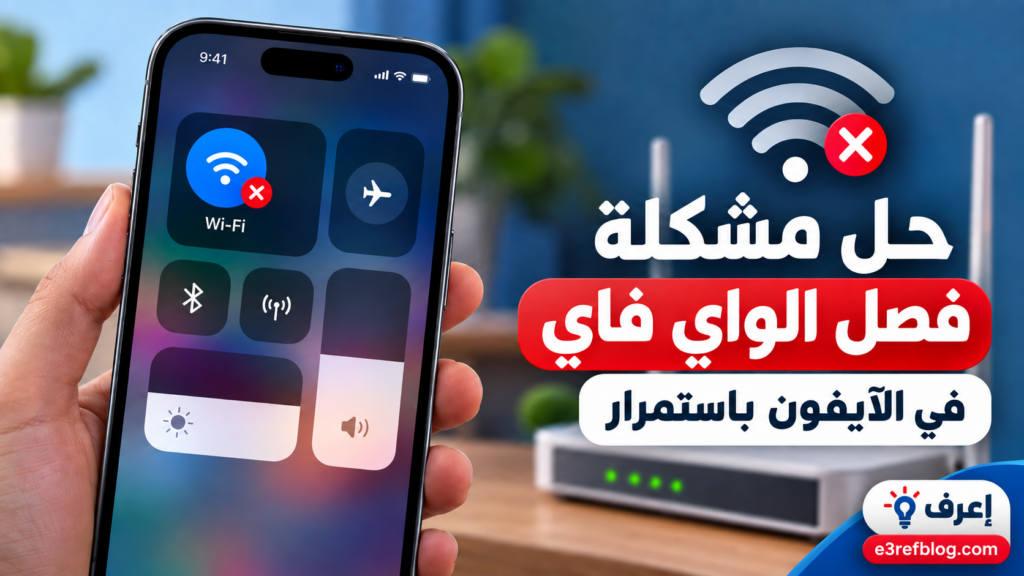 حل مشكلة فصل الواي فاي باستمرار في الآيفون